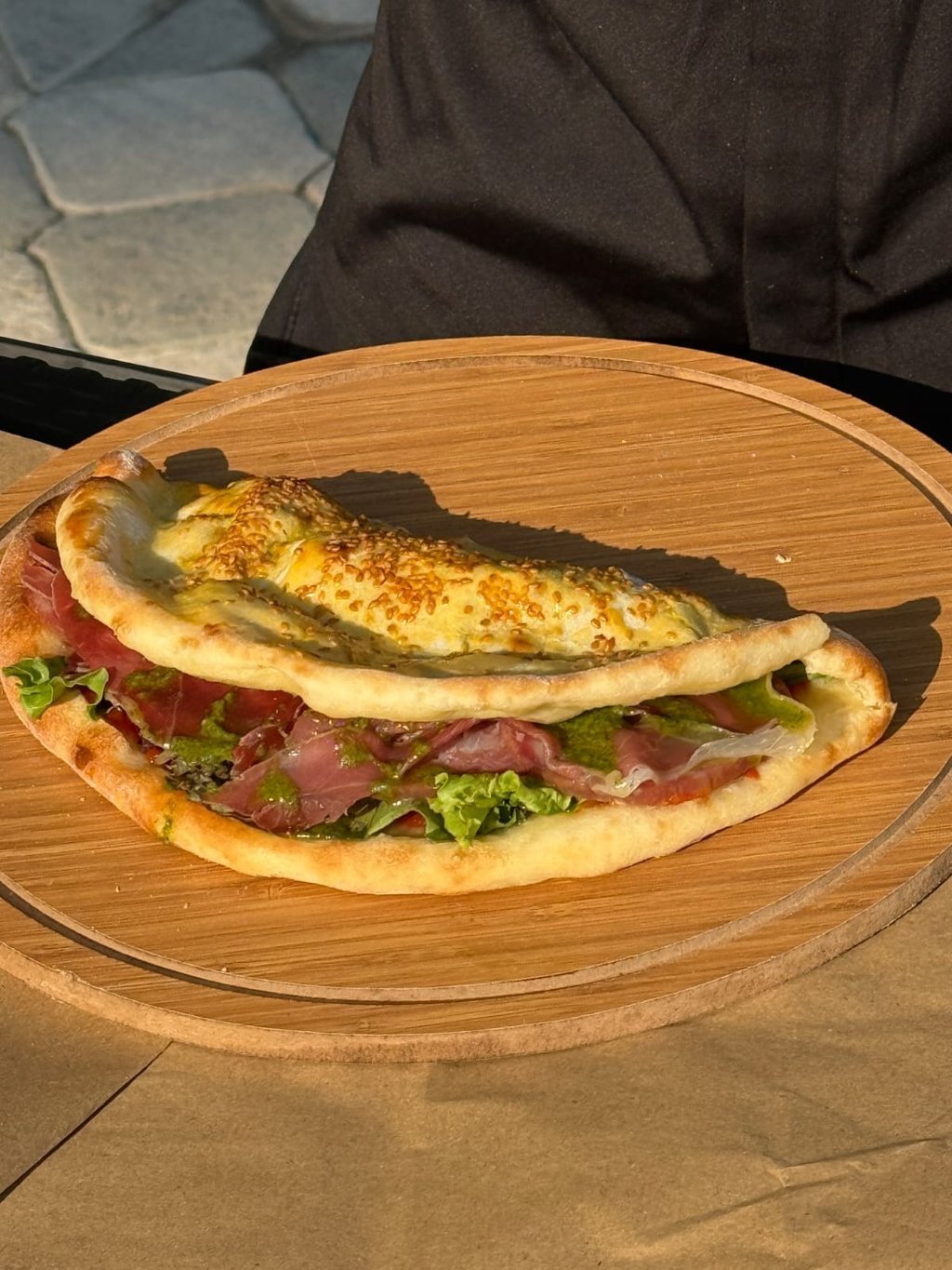 Twister with hamon 🥩🍕🧀