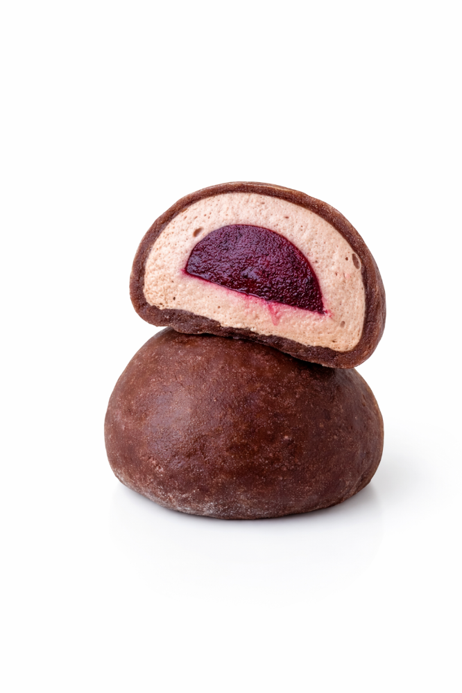 Çikolatalı Mochi Kirazı / Mochi Cherry in Chocolate / Моти Вишня в шоколаде