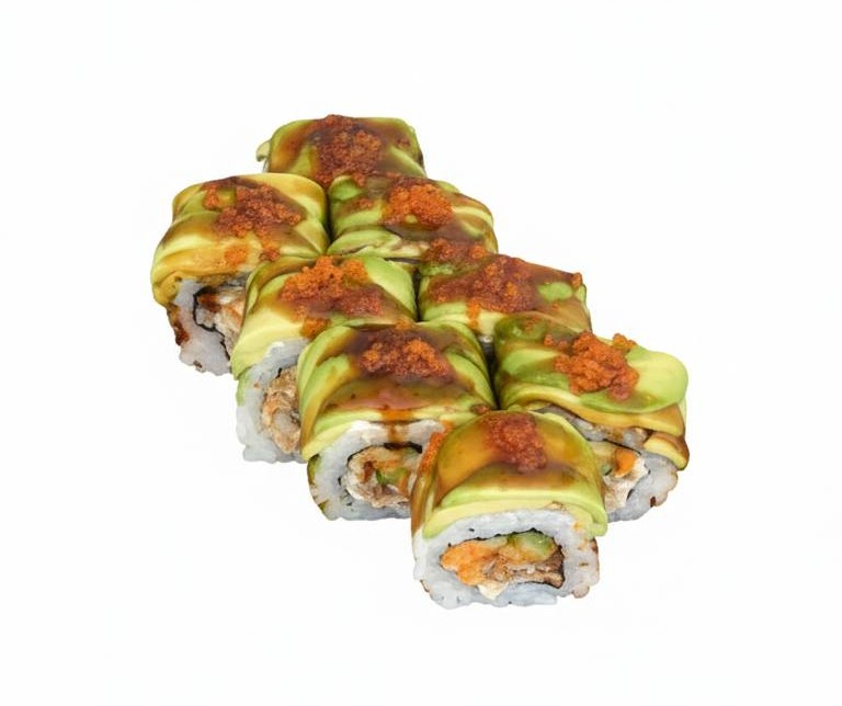 Green Dragon Roll 🐲🥑🍣
