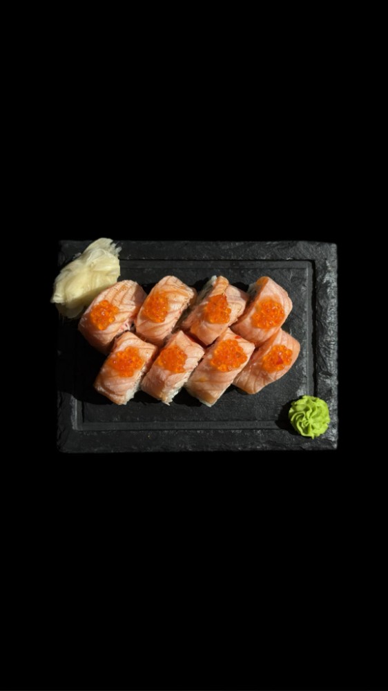Fiery salmon