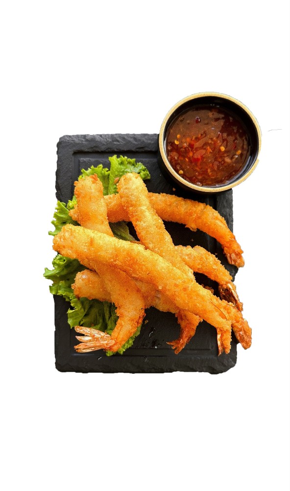 LUNCH - King Shrimps in Tempura (3 pcs)