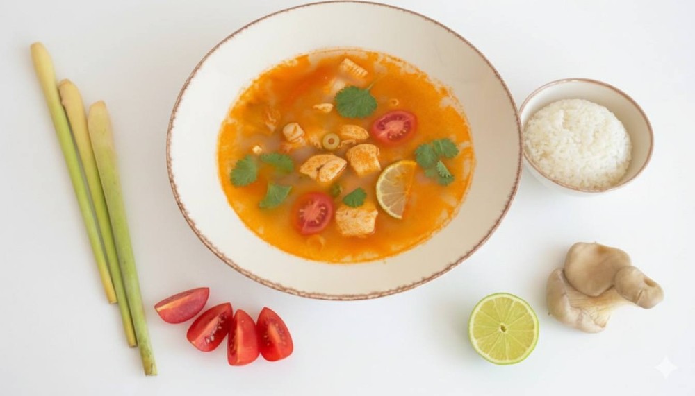 Tom Yum with chicken 350gr