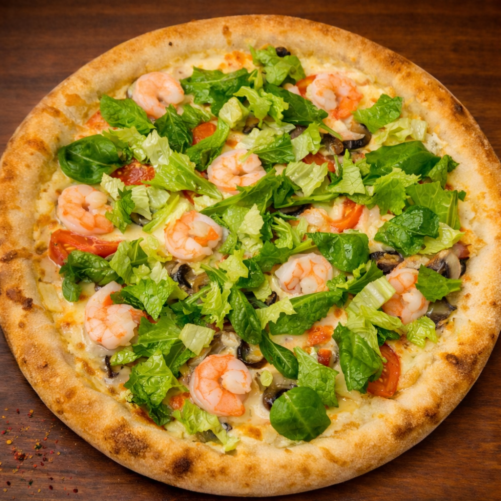 Піца Кремова Креветка