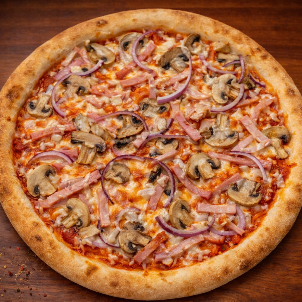 Піца Шинка з Грибами