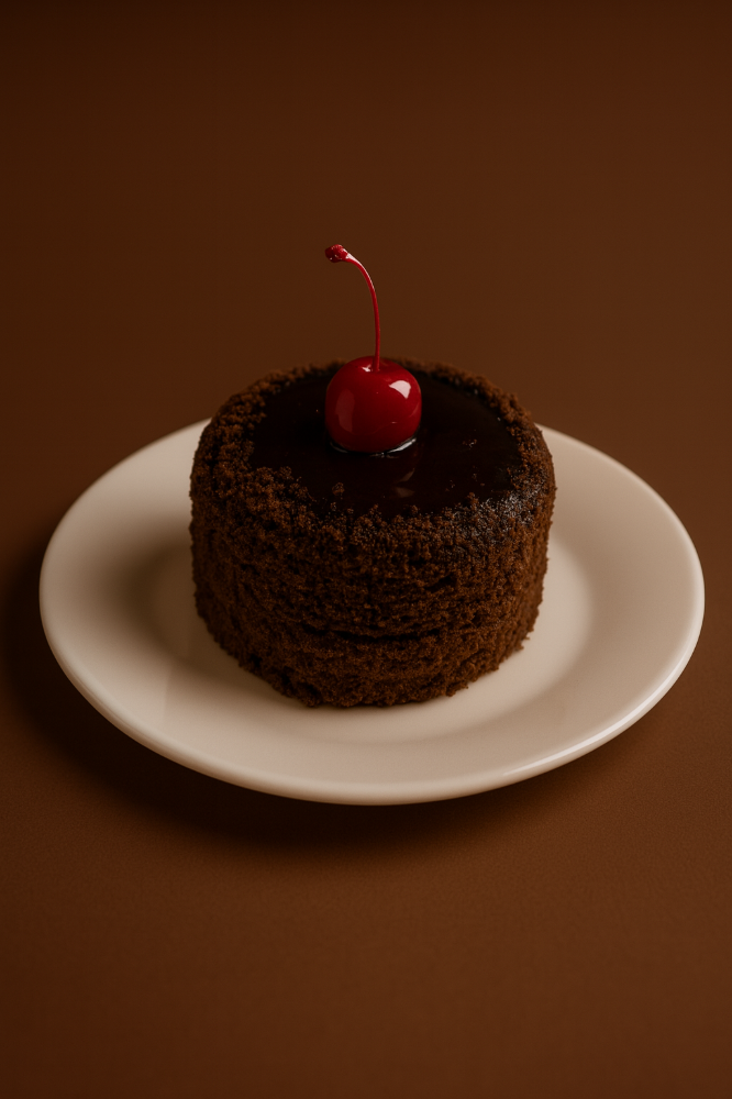 Тістечко Брауні з вишнею