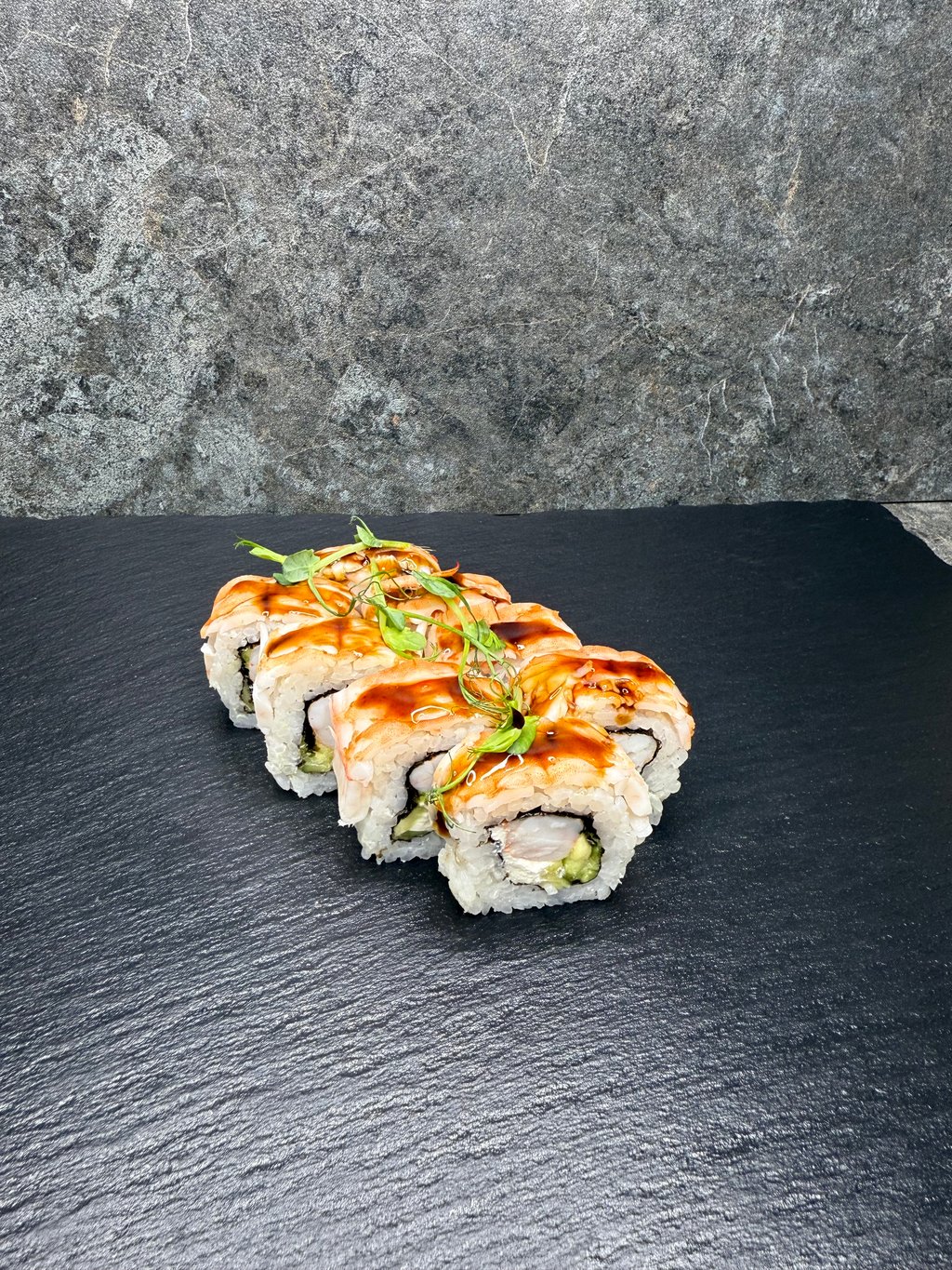 Рол Філадельфія з креветкою Люкс