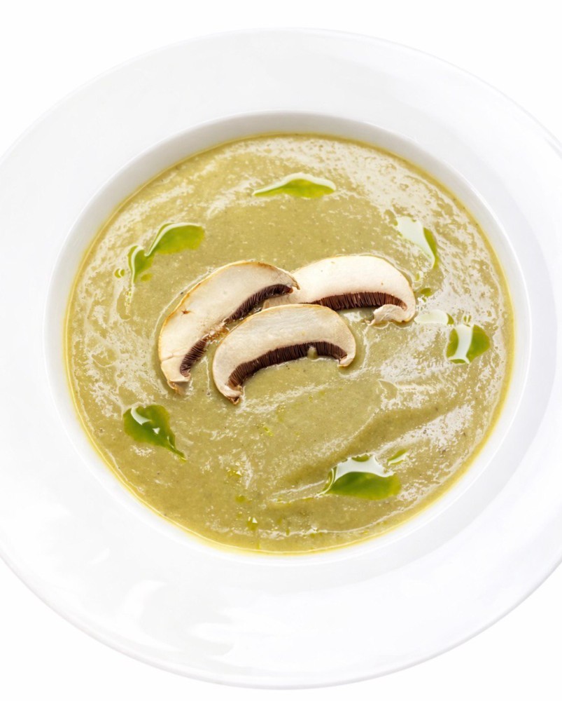 Пісний крем-суп з печериць