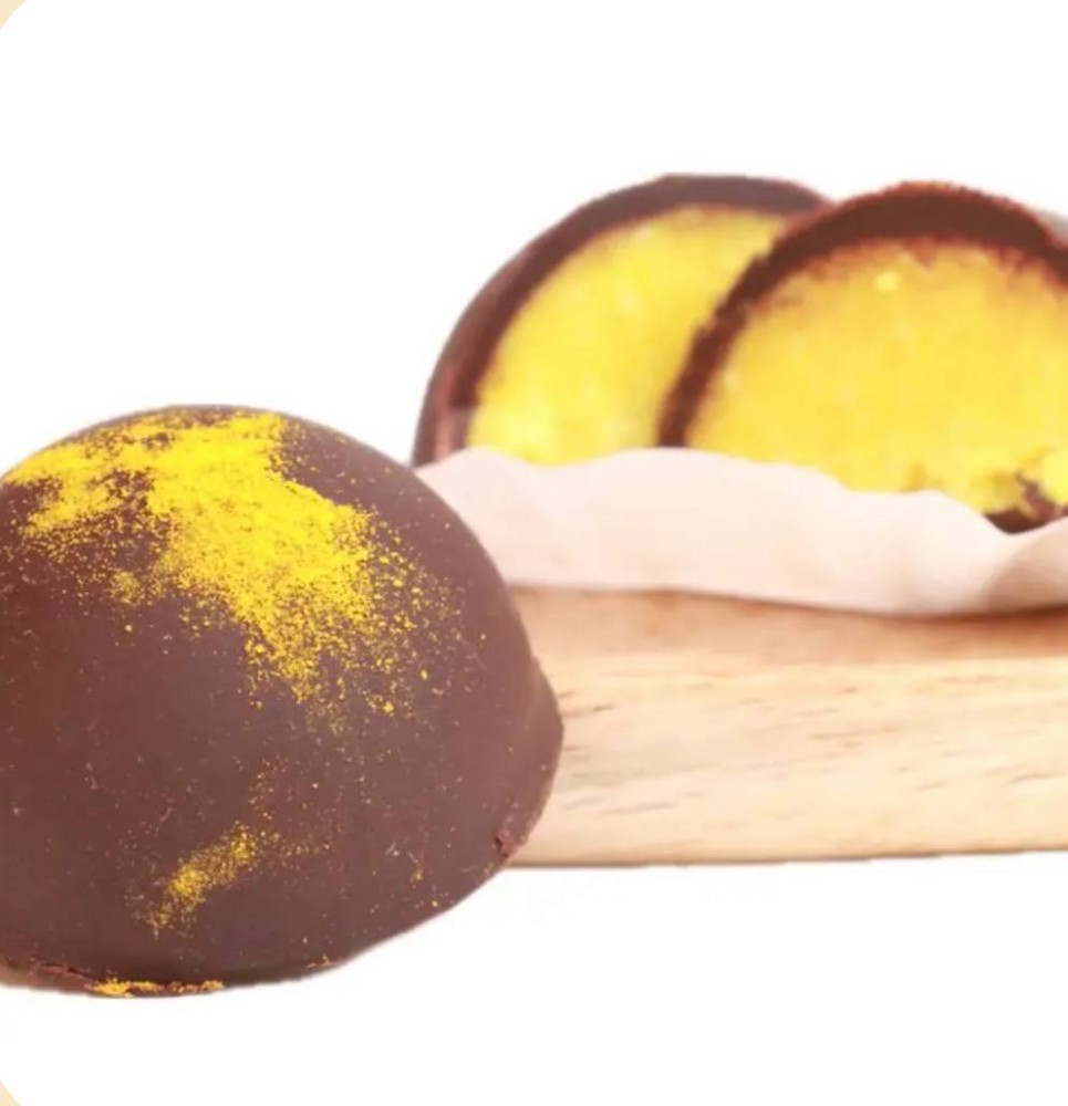 Цукерка трюфель апельсиновий