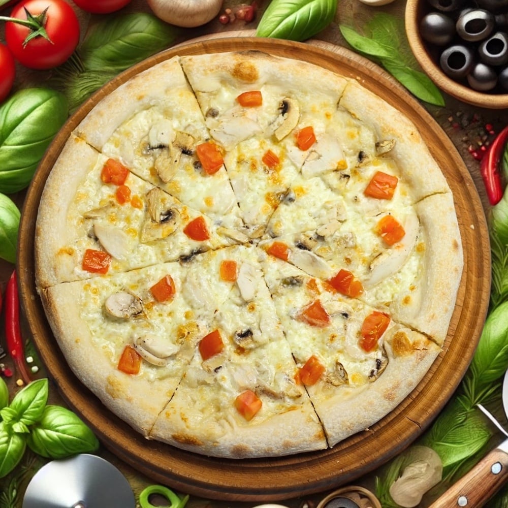 Піца з куркою стандарт (480г)