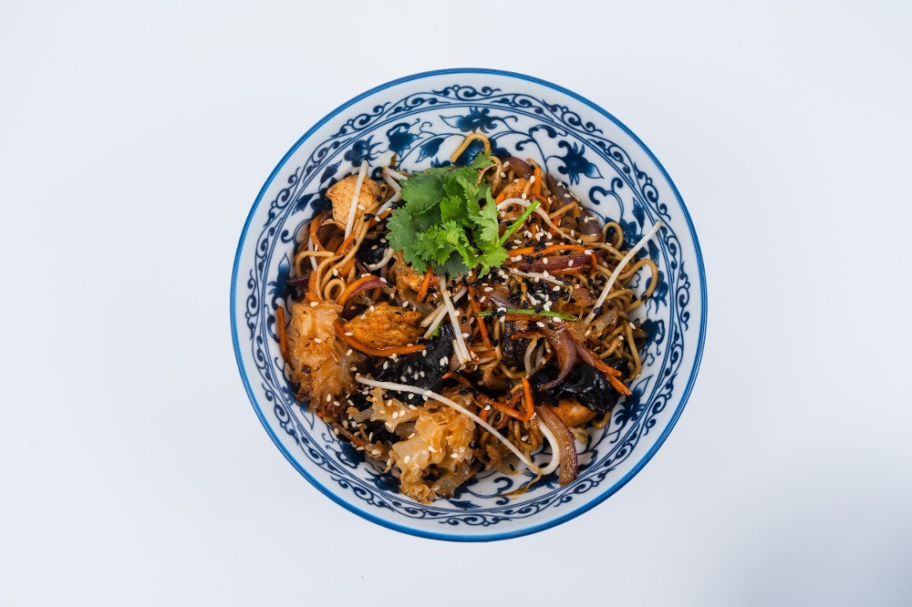 Локшина з куркою