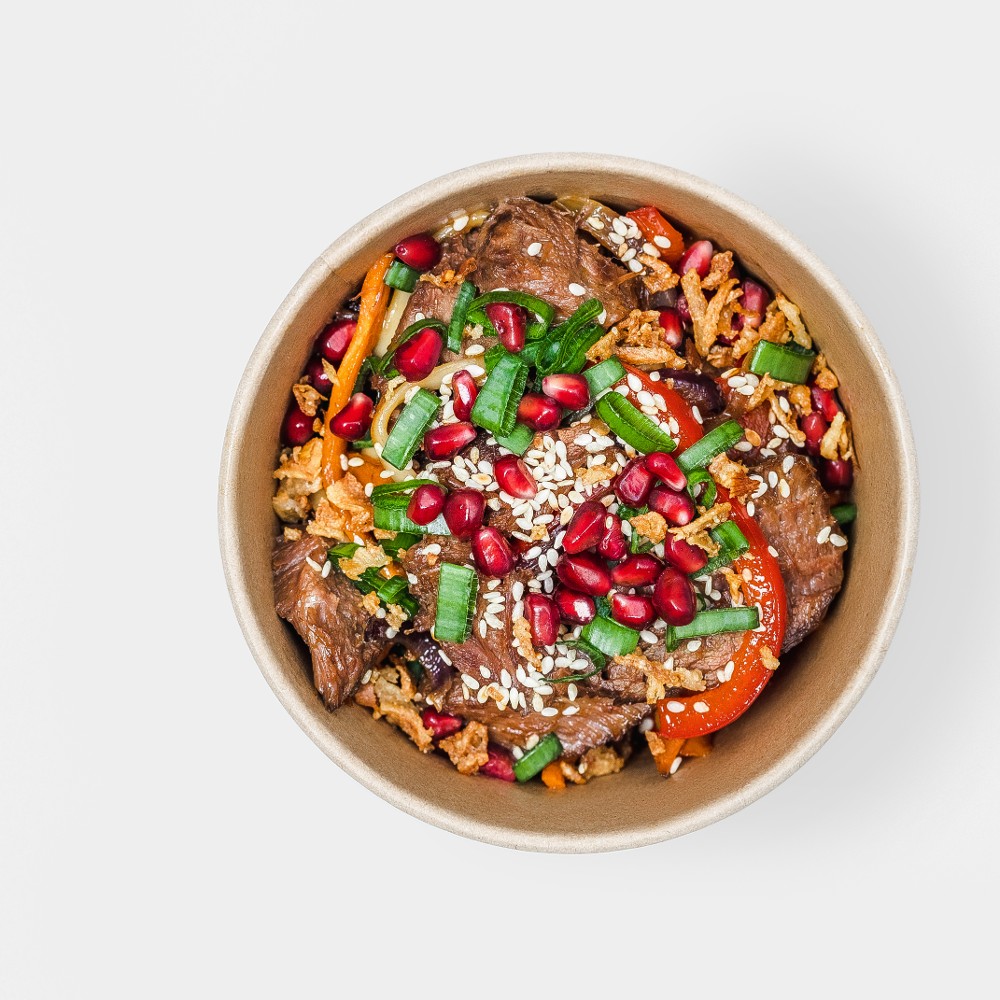 Wok з телятиною