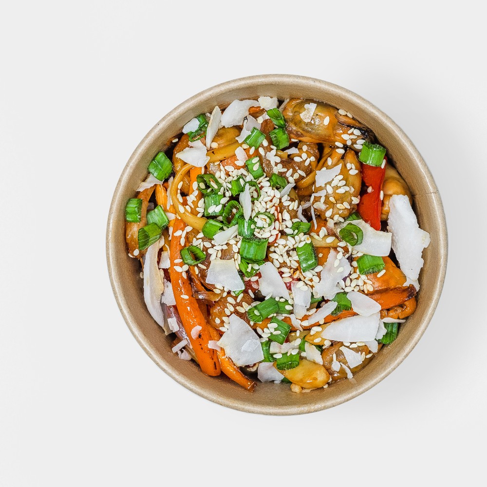 Wok з морепродуктами