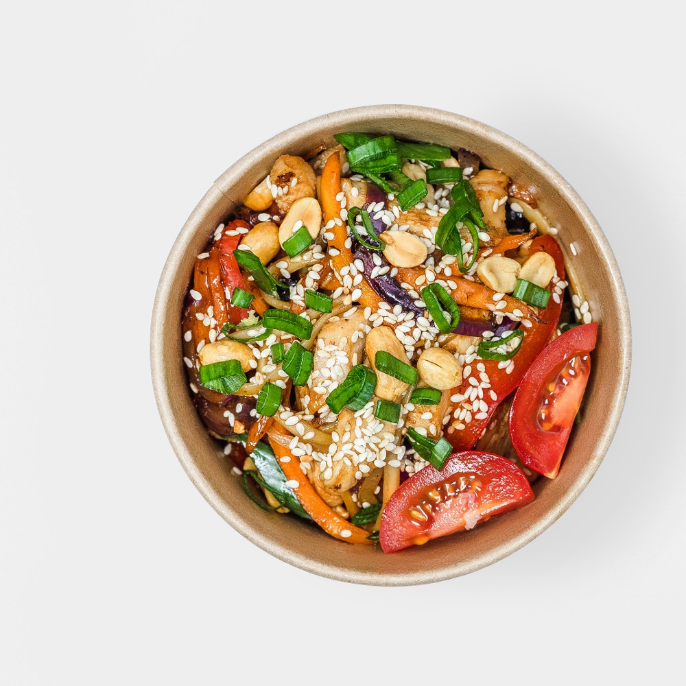 Wok з куркою