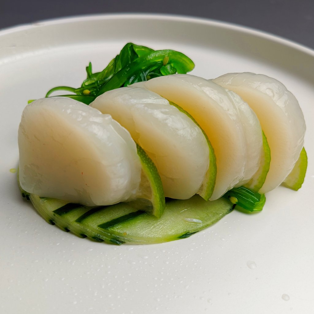 Сашими морской гребешок