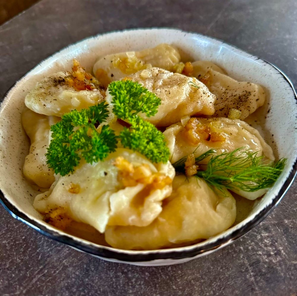 Вареники з мясом