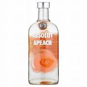 Absolut Peach Bottle