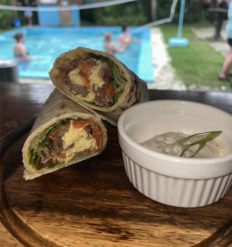 Breakfast Burrito Wrap