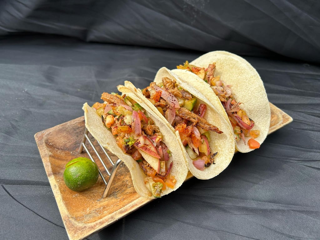 Pollo Asado Tacos