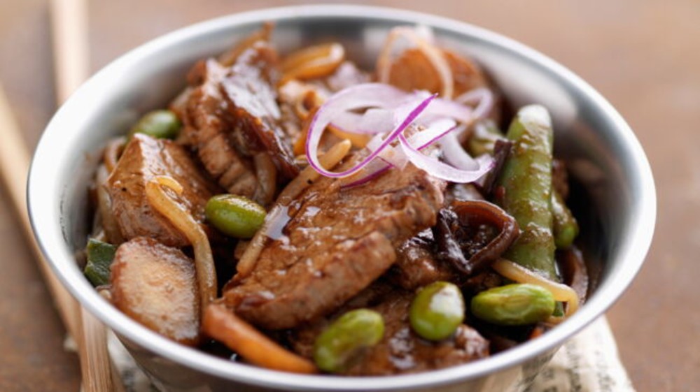 Porc épic sauté