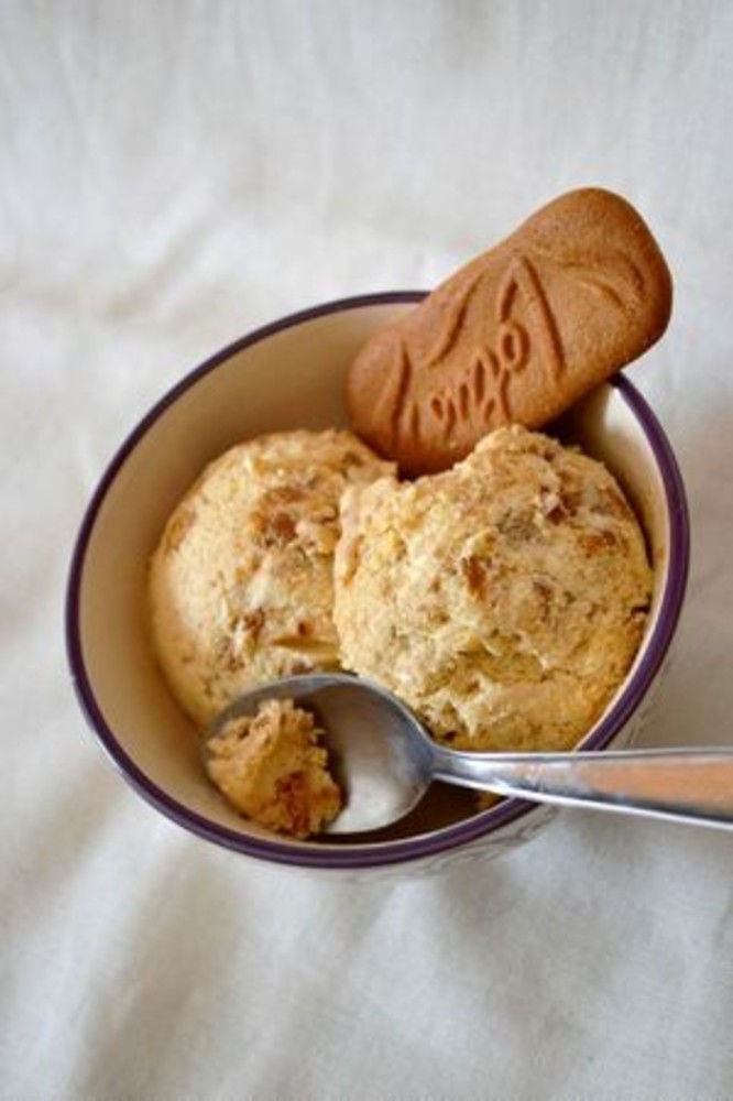 Deux boules de Glace Saveur Speculoos