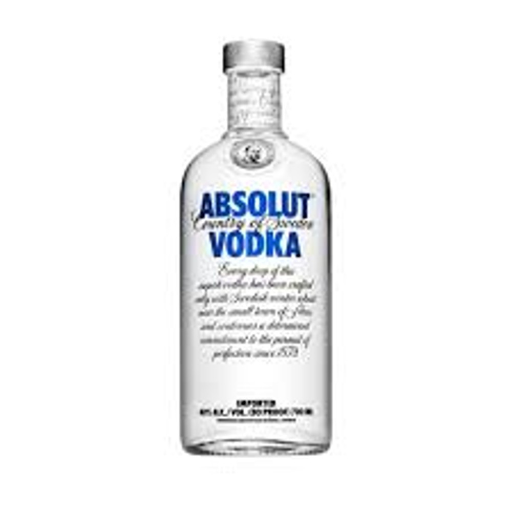 Bouteille de Absolut Vodka