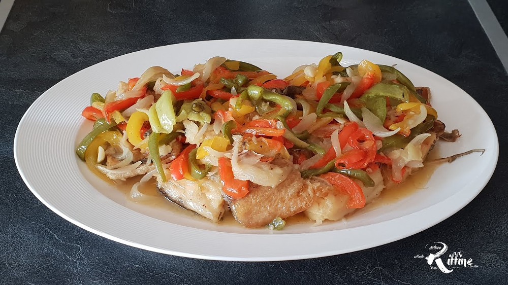 Poissons salés sauté à la congolaise