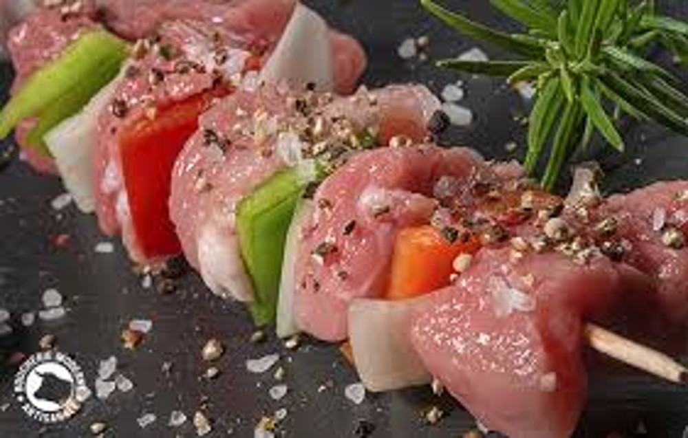 Brochette de bœuf grillée