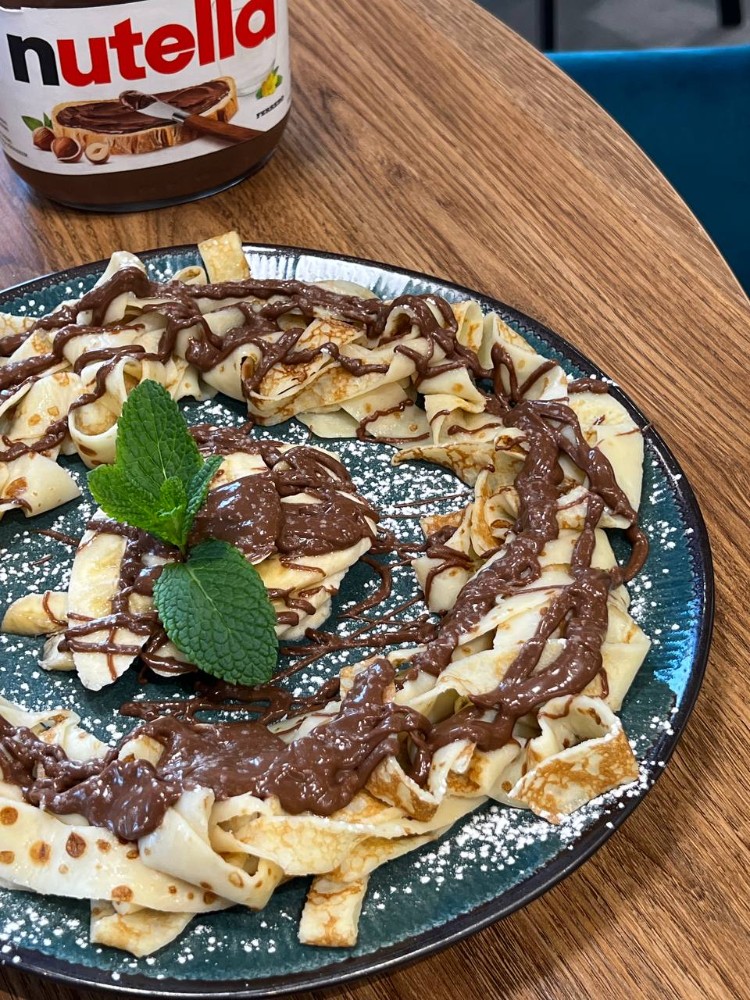 NEW! Млинцева паста з Nutella та бананом