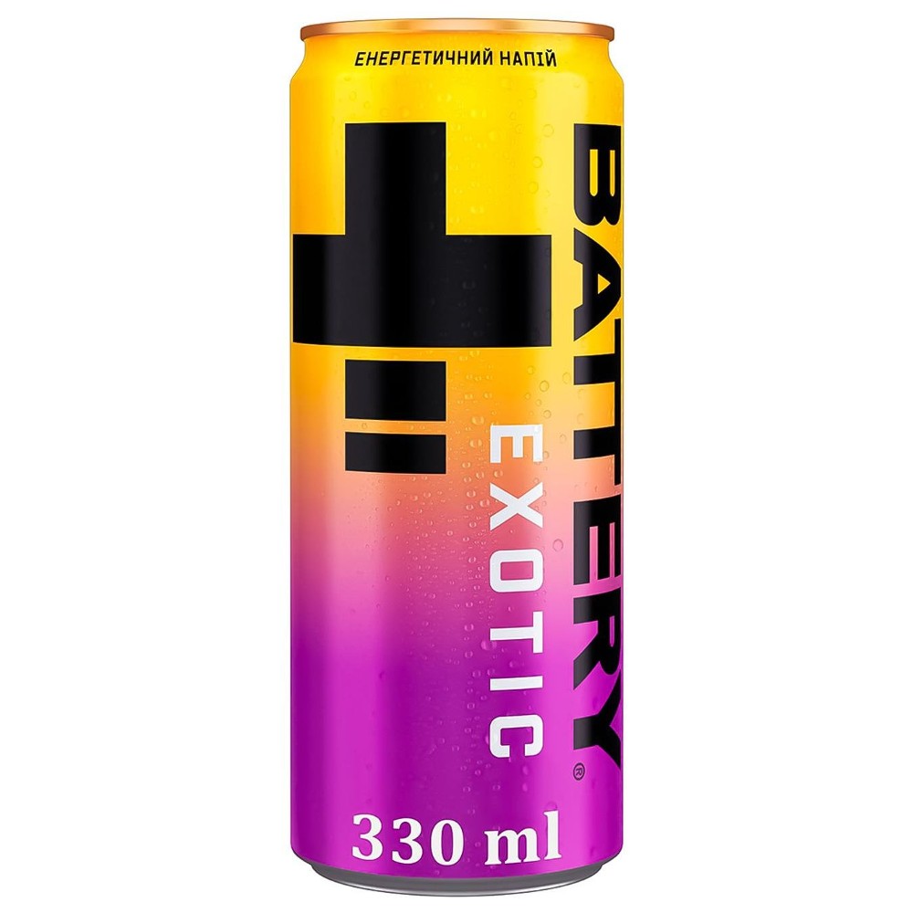 Battery EXOTIC energy drink 