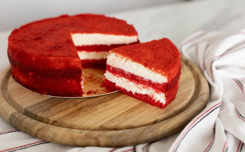 Торт червоний оксамит - Red velvet cake 