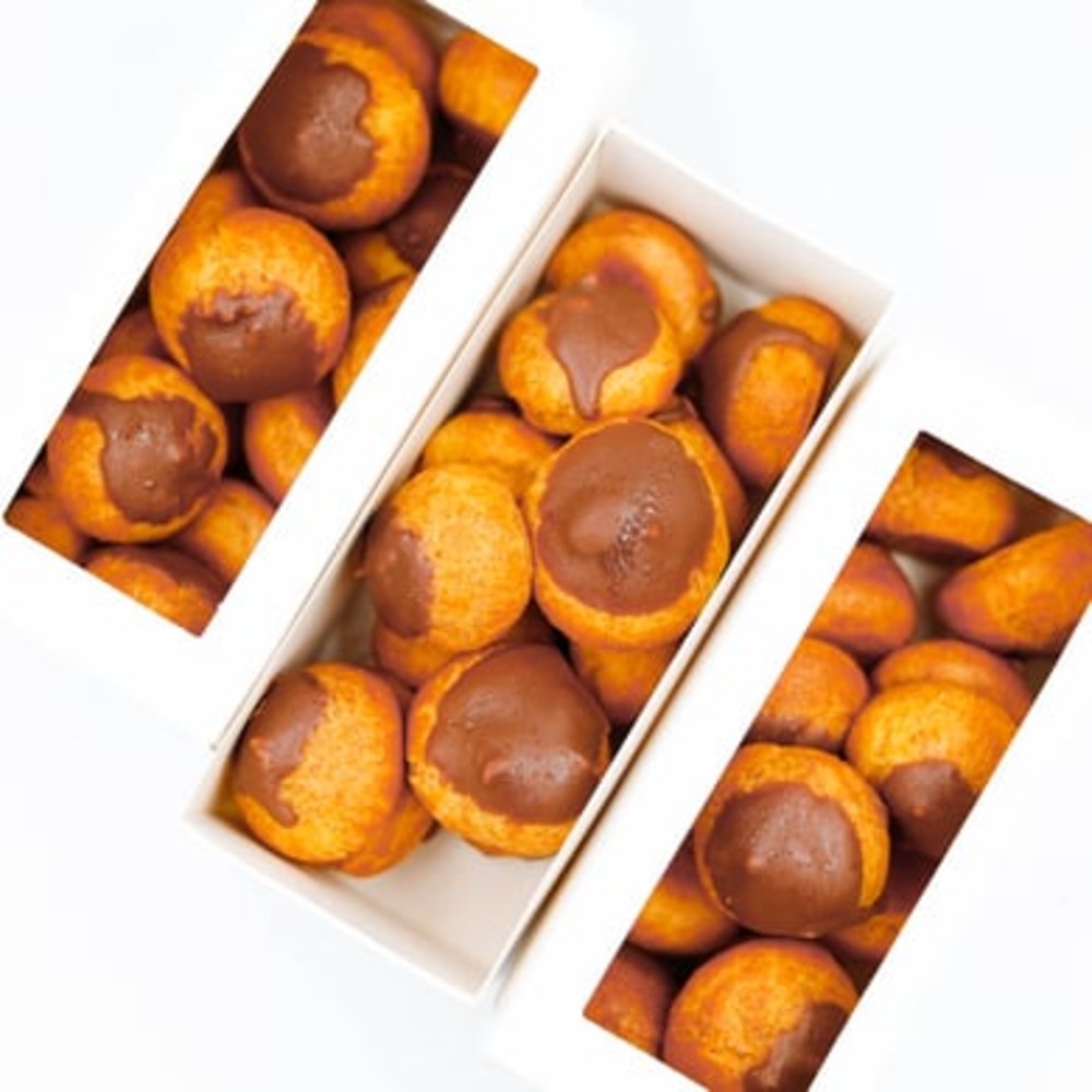 Профітролі зі згущеним молоком - Profiteroles