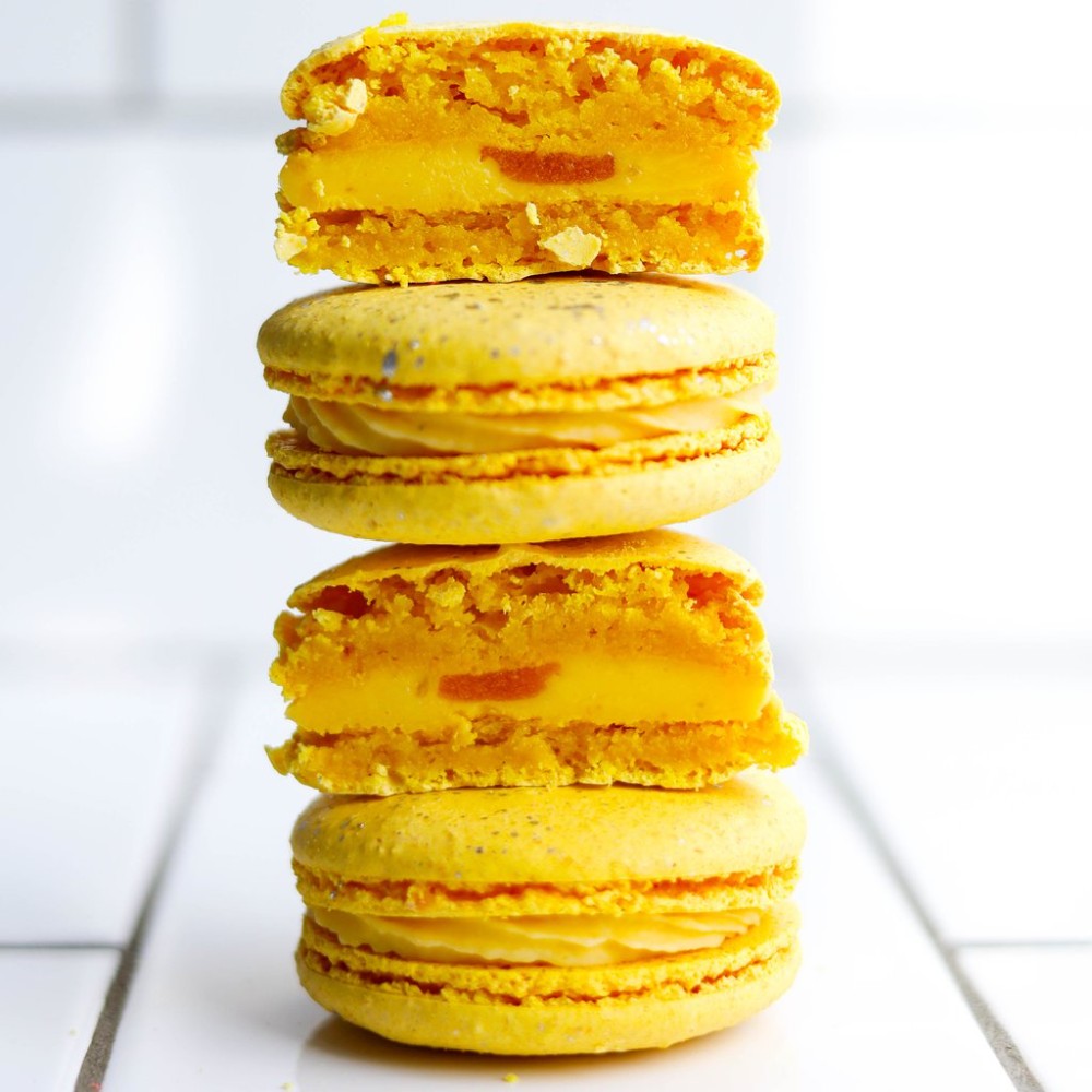Макарун манго-маракуя - Macaroon mango-passion fruit 