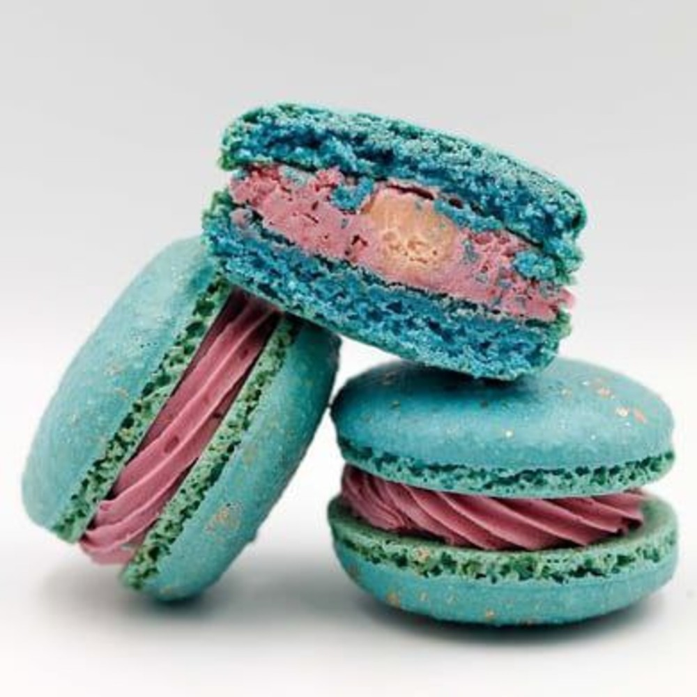 Макарун чорничний чизкейк З сицилійстким апелсином - Macaroon blueberry-cheesecake with sicilian orange