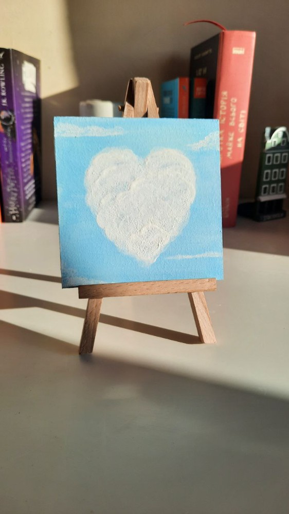 Мініатюрна картина небо - Miniature painting sky