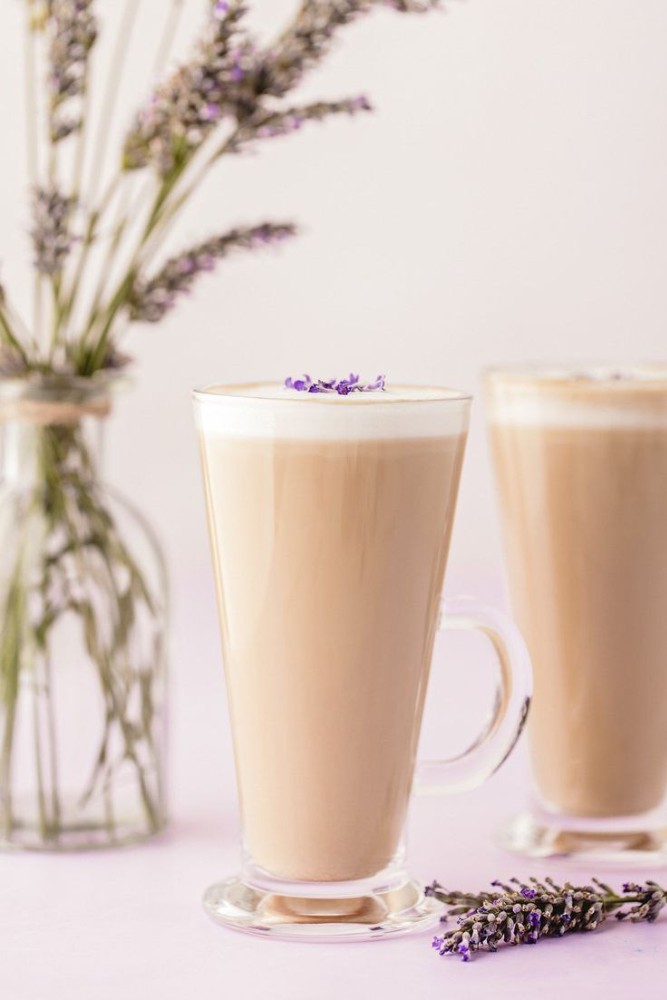 Лавандове лате - Lavander latte 