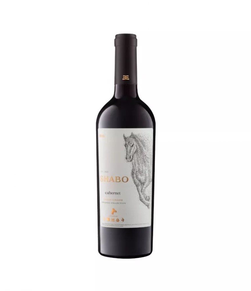 Вино столове червоне сухе Shabo cabernet red dry пляшка