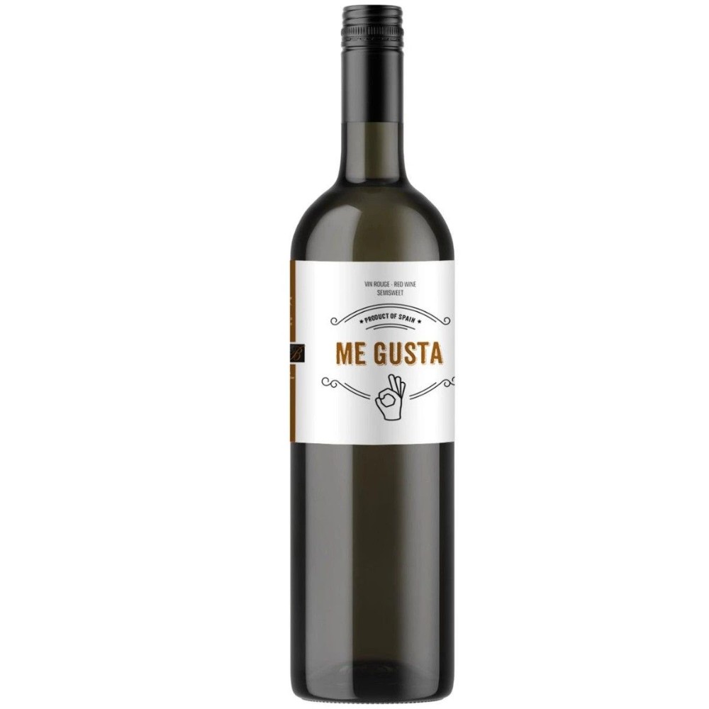 Me Gusta Red semisweet 0,75 вино червоне напівсолодке Me Gusta 