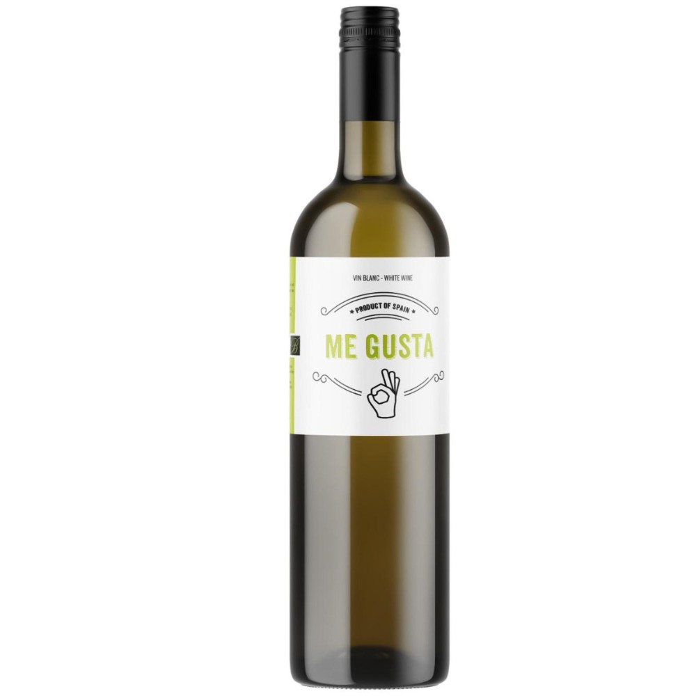 Вино Столове біле сухе Me Gusta white dry