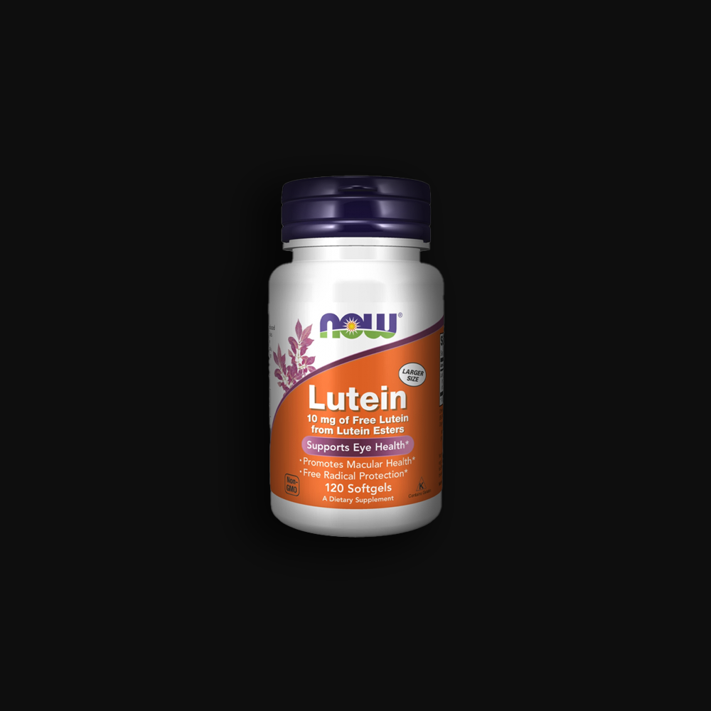 NOW Lutein 10 mg Softgels