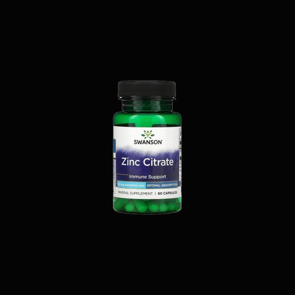 Swanson Zinc Citrate 50 mg - 60caps