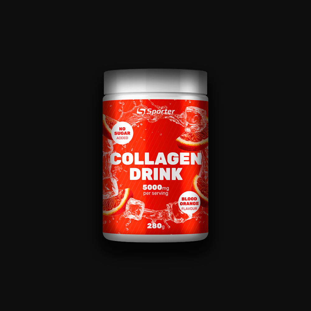 Sporter Collagen Drink 280g - Апельсин