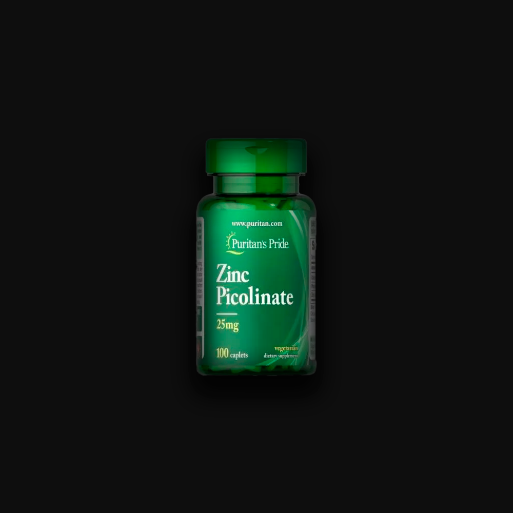 Puritan's Pride Zinc Picolinate 25 mg - 100 caps