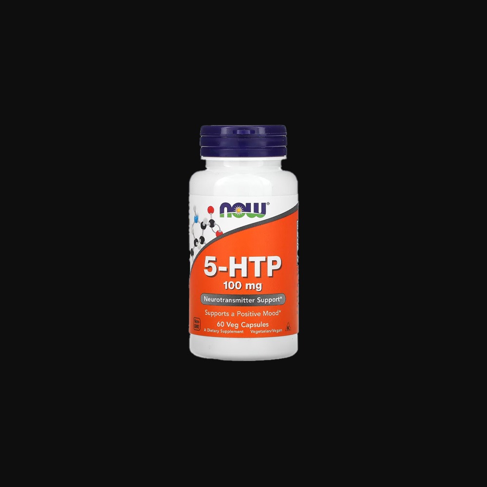 NOW 5-HTP 100mg - 60vegcaps