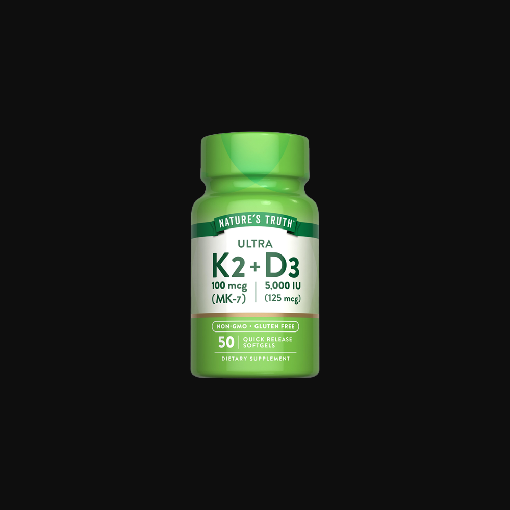 Nature's Truth Vitamin K2+D3 Complex 100 mcg - 50softge