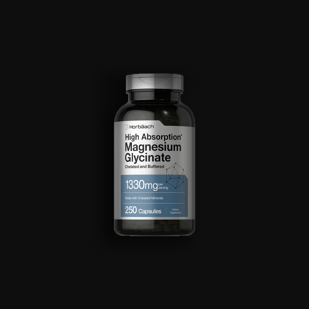 Horbaach Buffered Magnesium Glycinate 1330 mg - 250 caps