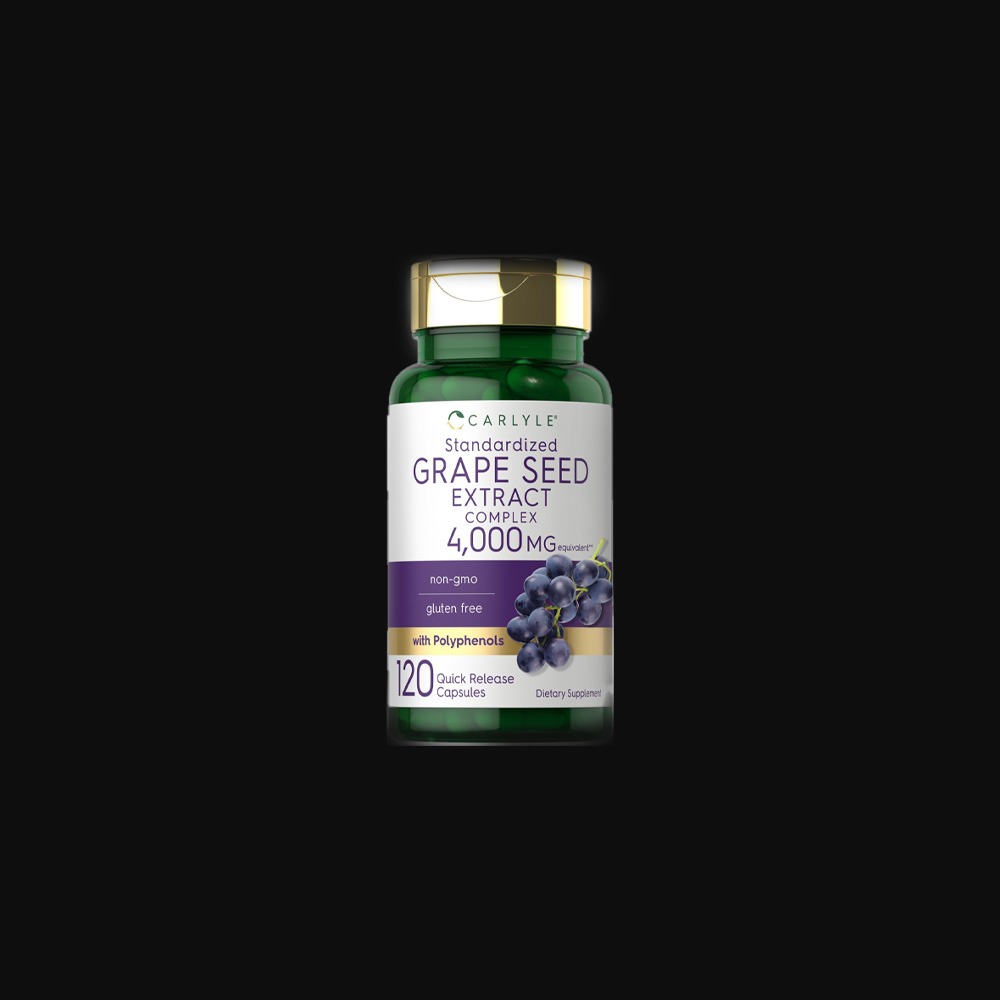 Carlyle Grape Seed Extract Complex 4000 mg -120caps