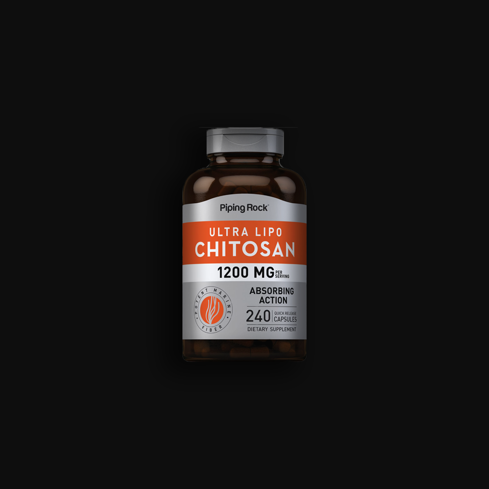 Piping Rock Ultra Lipo Chitosan 1200 mg - 240 caps