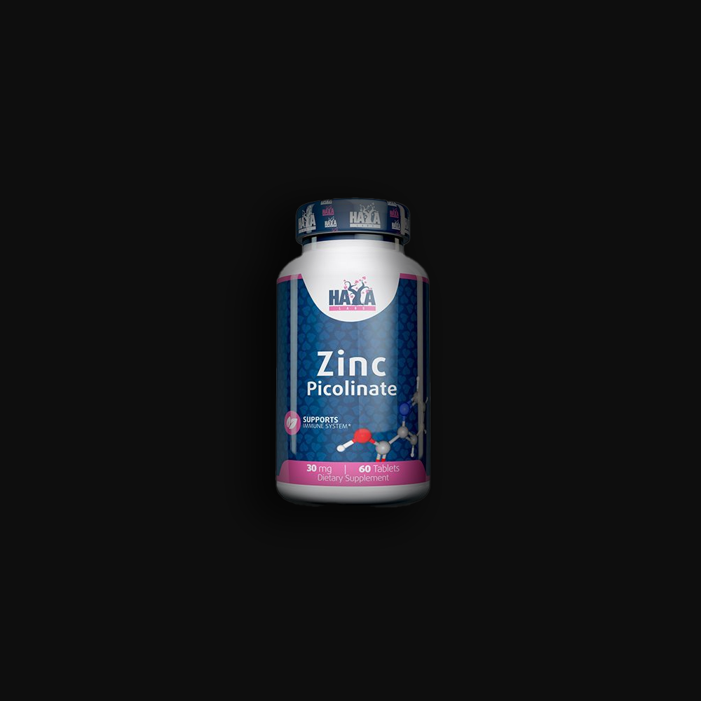 Haya Labs Zinc Picolinate 30 mg - 60 tabl