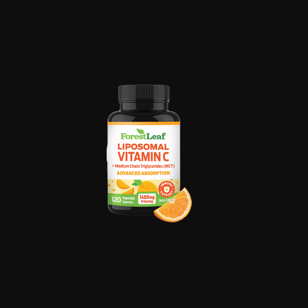 ForestLeaf Liposomal C 1000mg Immune Booster with MCT Oil & Sunflower Lecithin - 120vegcaps