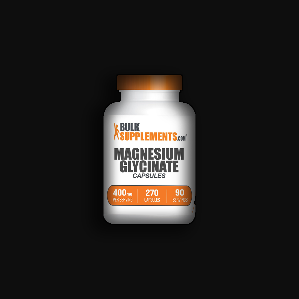 Bulk Supplements Magnesium Glycinate 400 mg - 270 caps